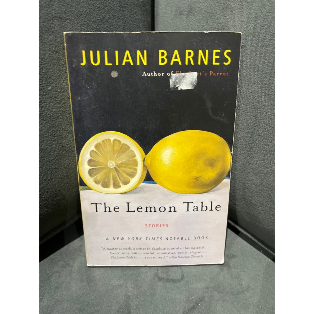 📚3 for $15📚 The Lemon Table Julian Barnes Stories Vintage Canada Paperback
